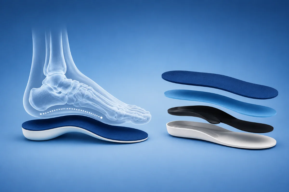 Custom orthotics casting in San Diego