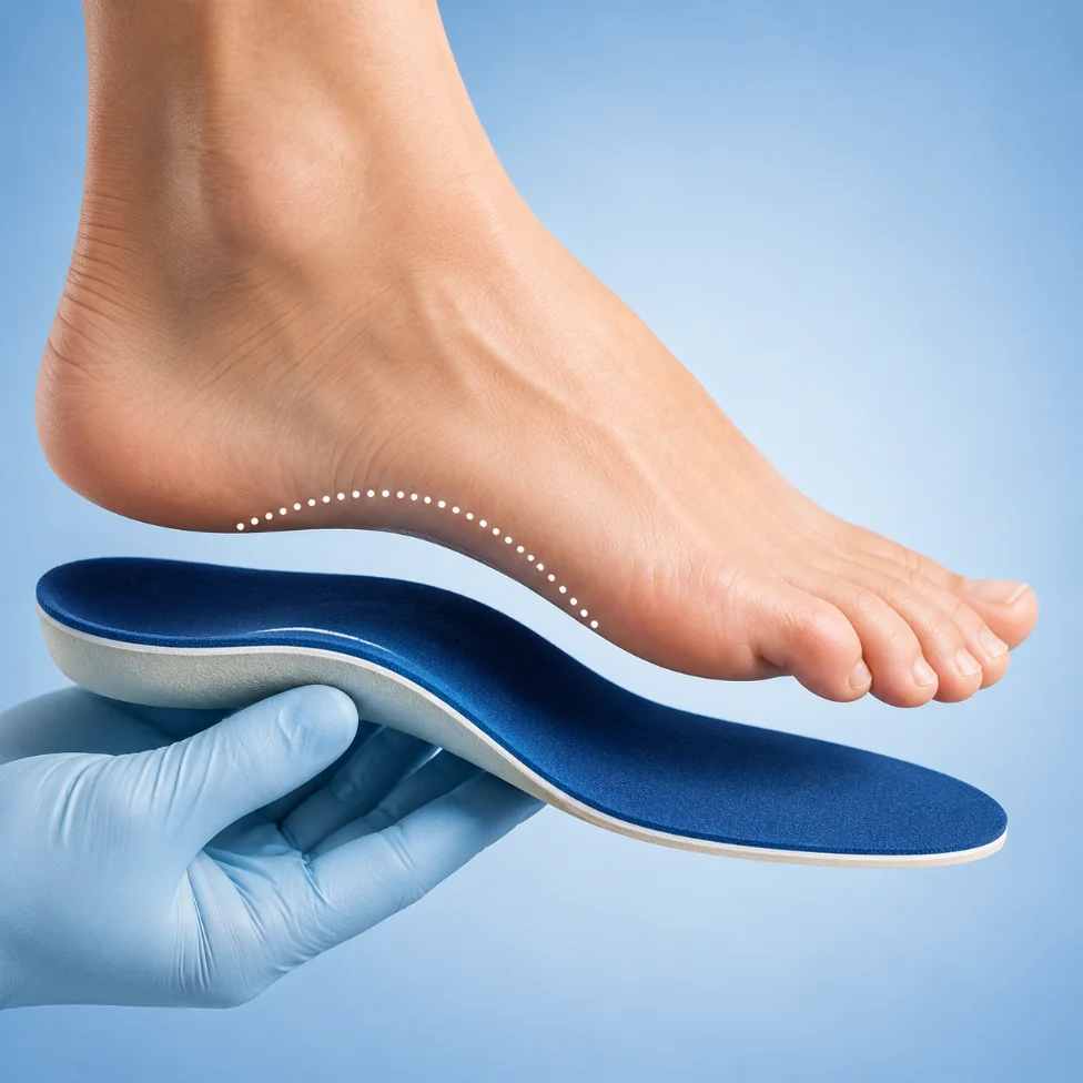 Custom orthotics fitting in San Diego